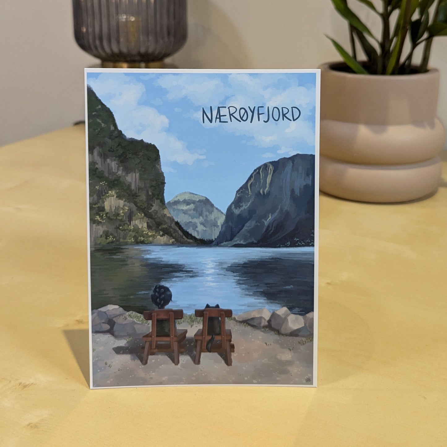 Nærøyfjord, Norway - Witch Series - Postcard